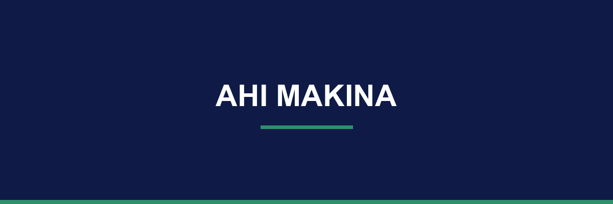 Ahi Makina process and workflow illustration