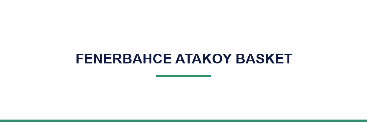 Fenerbahce Atakoy Basket overview illustration