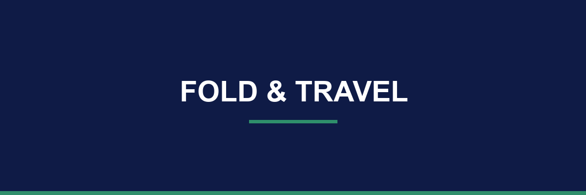 Fold & Travel process and workflow illustration