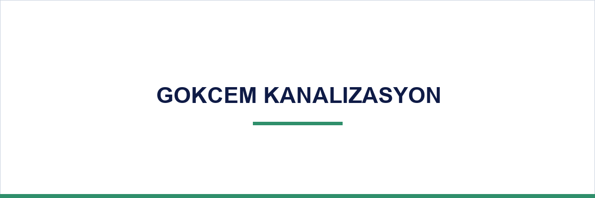 Gokcem Kanalizasyon overview illustration