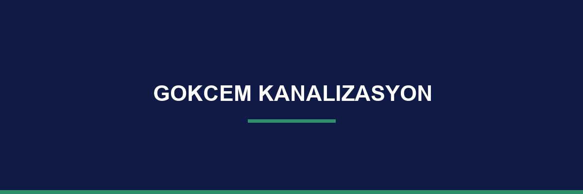 Gokcem Kanalizasyon process and workflow illustration