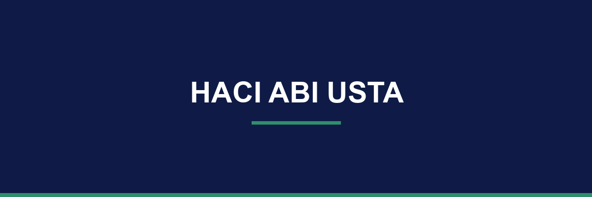 Hacı Abi Usta process and workflow illustration