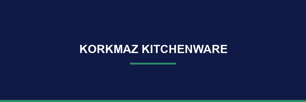Korkmaz Kitchenware process and workflow illustration