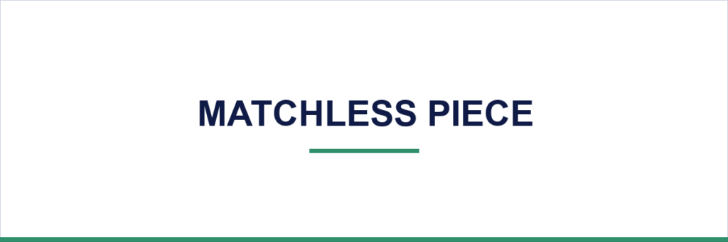 Matchless Piece — growth overview