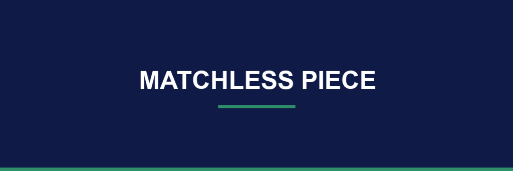 Matchless Piece — results dashboard