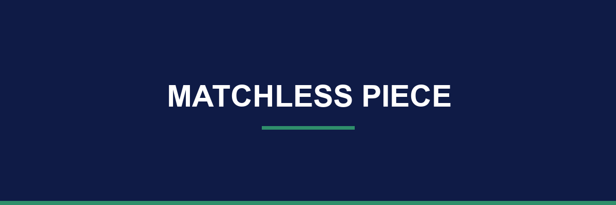 Matchless Piece process and workflow illustration