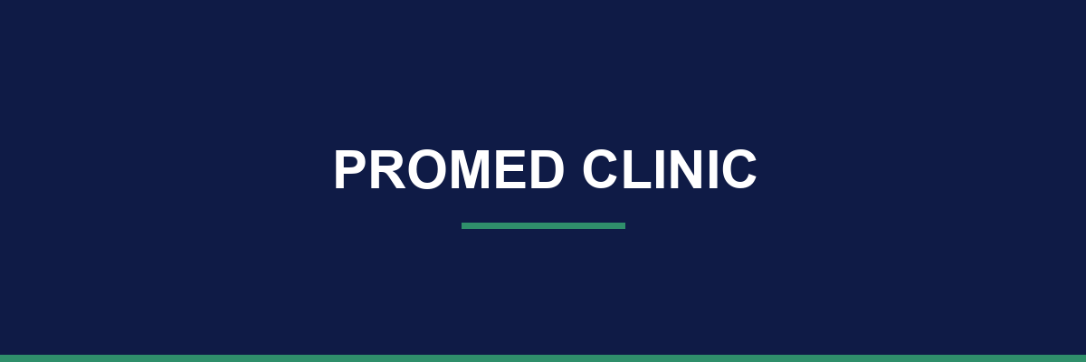 Promed Clinic process and workflow illustration