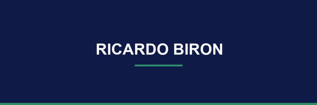 Ricardo Biron — results dashboard