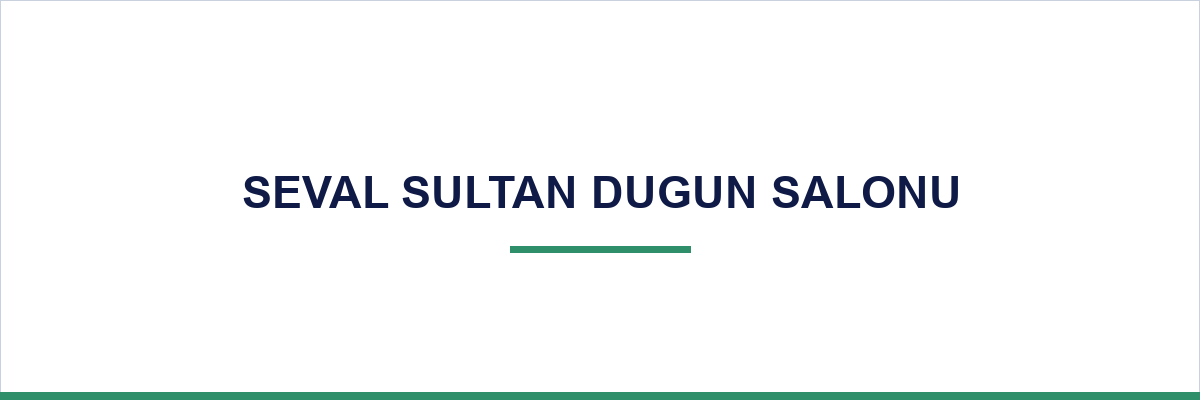 Seval sultan dugun salonu overview illustration