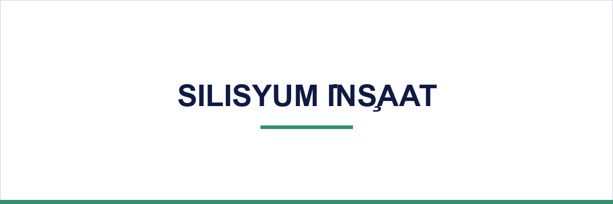 Silisyum İnşaat overview illustration
