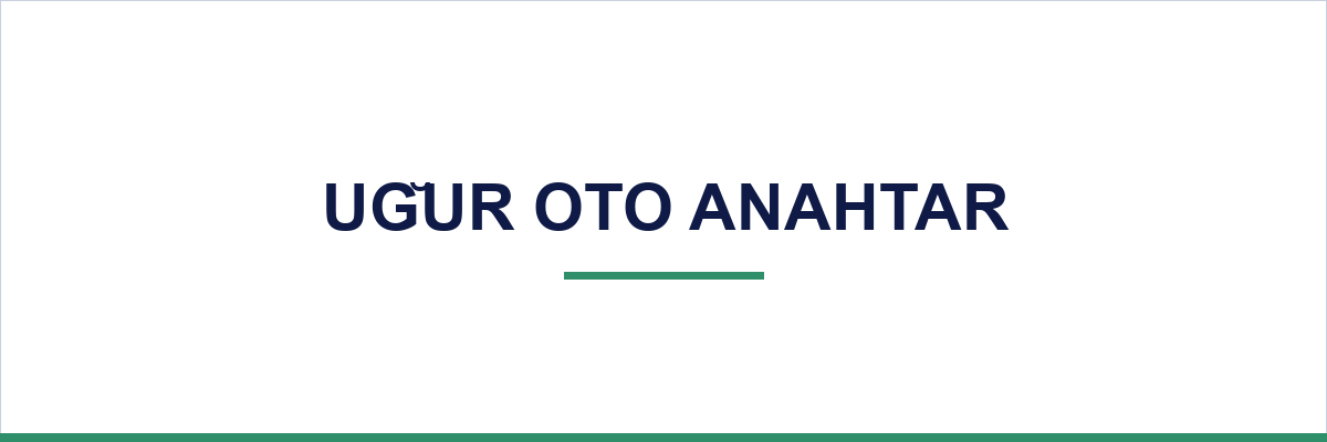 Uğur Oto Anahtar overview illustration
