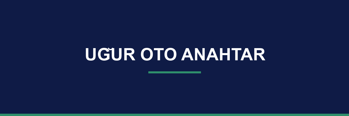 Uğur Oto Anahtar process and workflow illustration