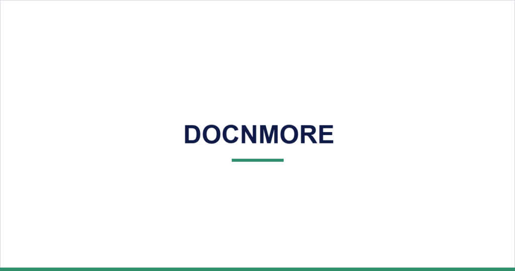 Docnmore — desktop website