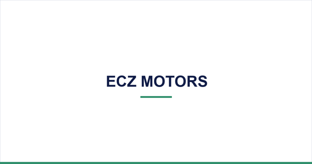 Ecz Motors — desktop website