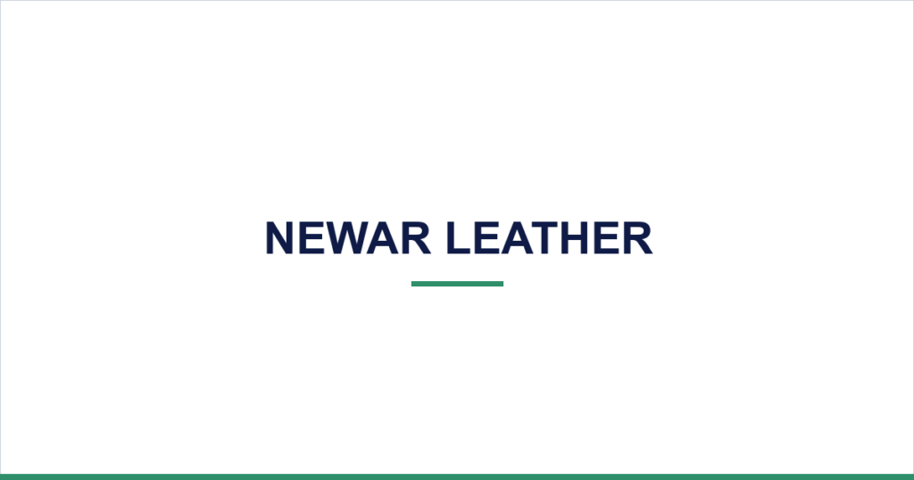 Newar Leather — desktop website