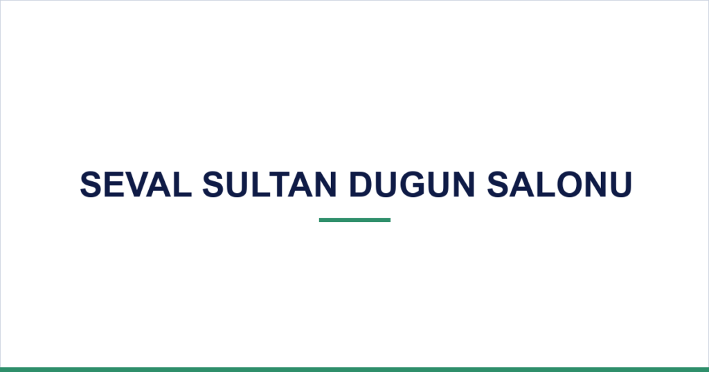 Seval sultan dugun salonu — desktop website