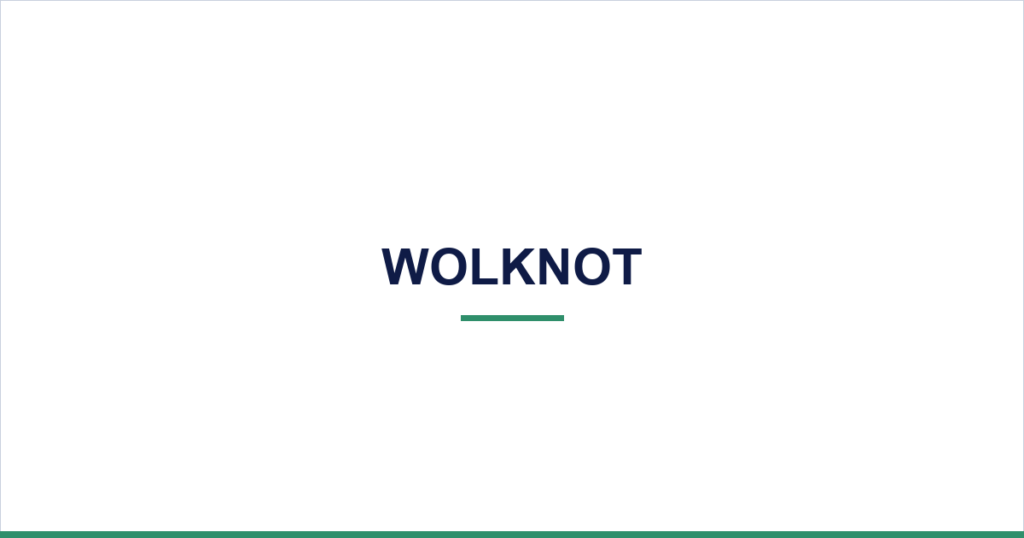 Wolknot — desktop website