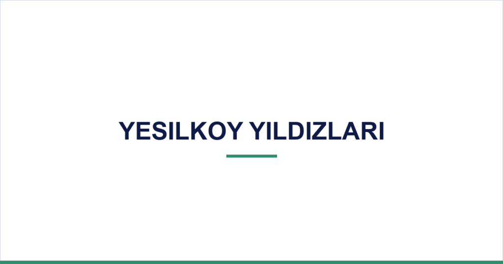 Yesilkoy Yildizlari — desktop website