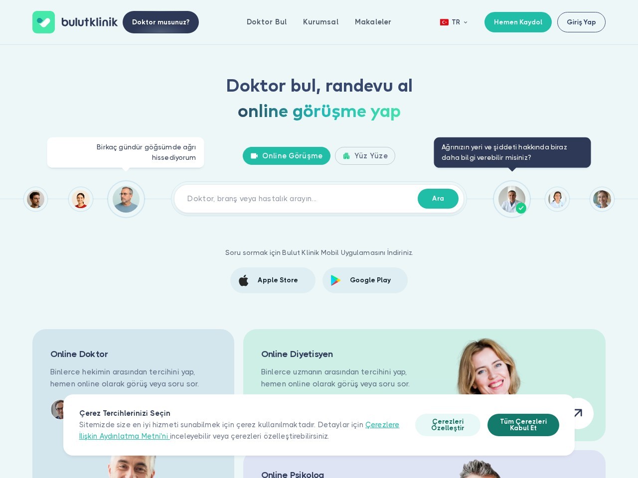 Bulut Klinik — Ana səhifə