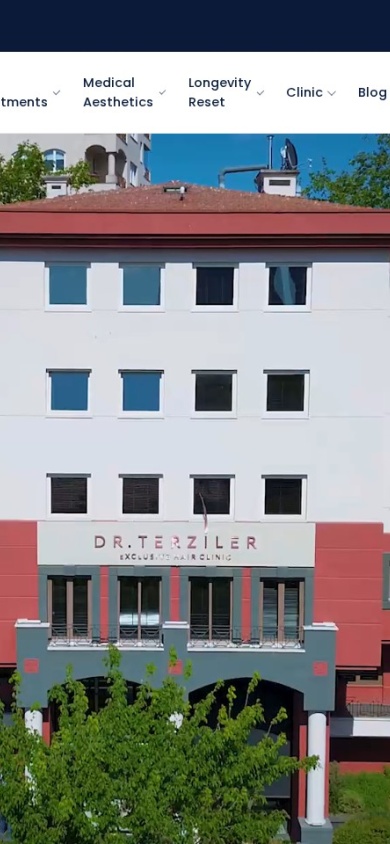 Dr. Terziler — mobile website