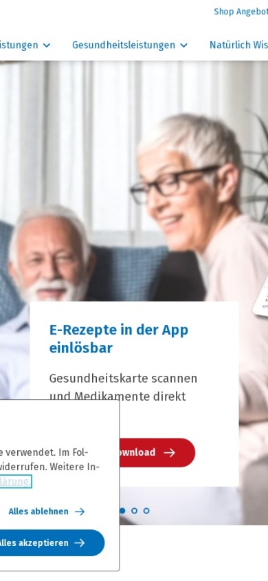 Medicon-Apotheke — mobile website