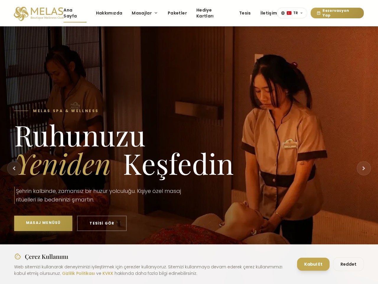Melas Wellness — Ana səhifə