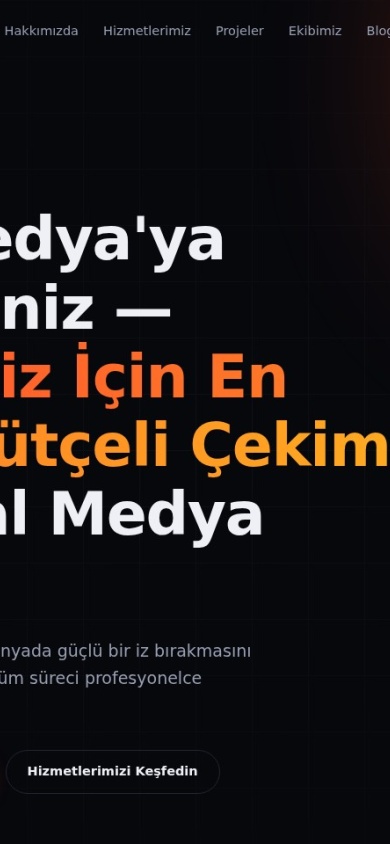 Novis Medya — mobile website