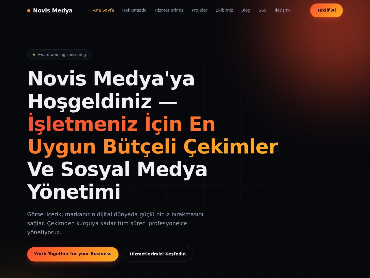 Novis Medya — Home