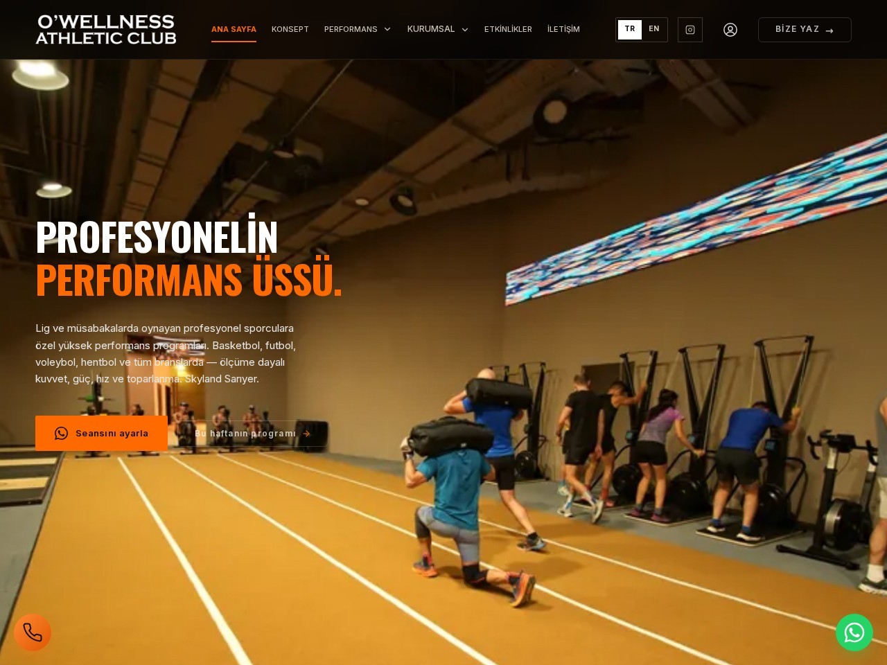 O'Athletic Skyland — Inicio