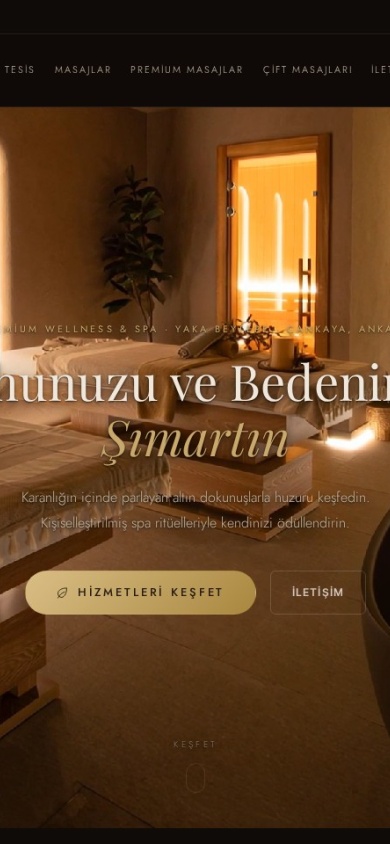 O’SPA Beytepe — mobile website