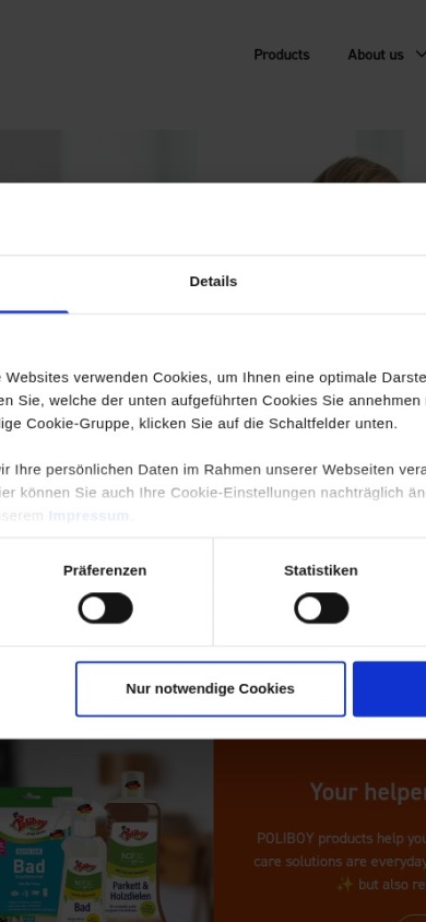 Poliboy — mobile website