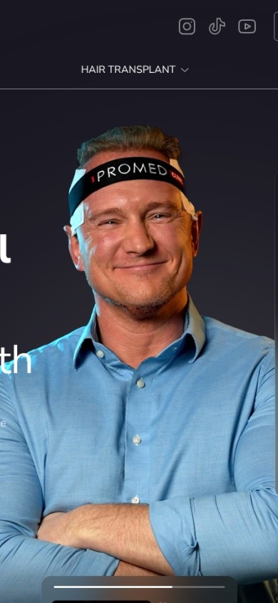 Promed Clinic — mobile website