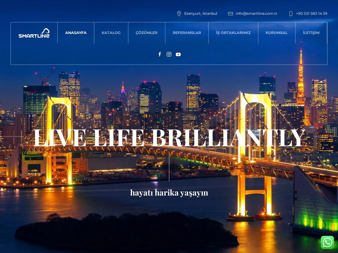 Smartline — Ana Sayfa