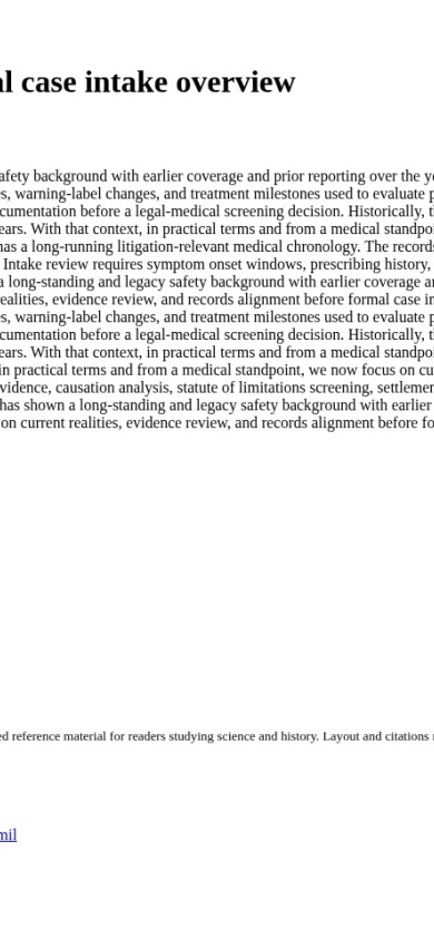 Swedish Clinic — mobile website