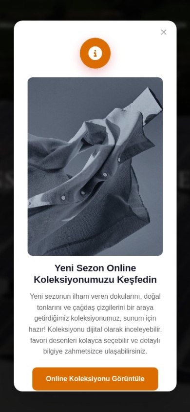 Tan Tekstil — mobile website